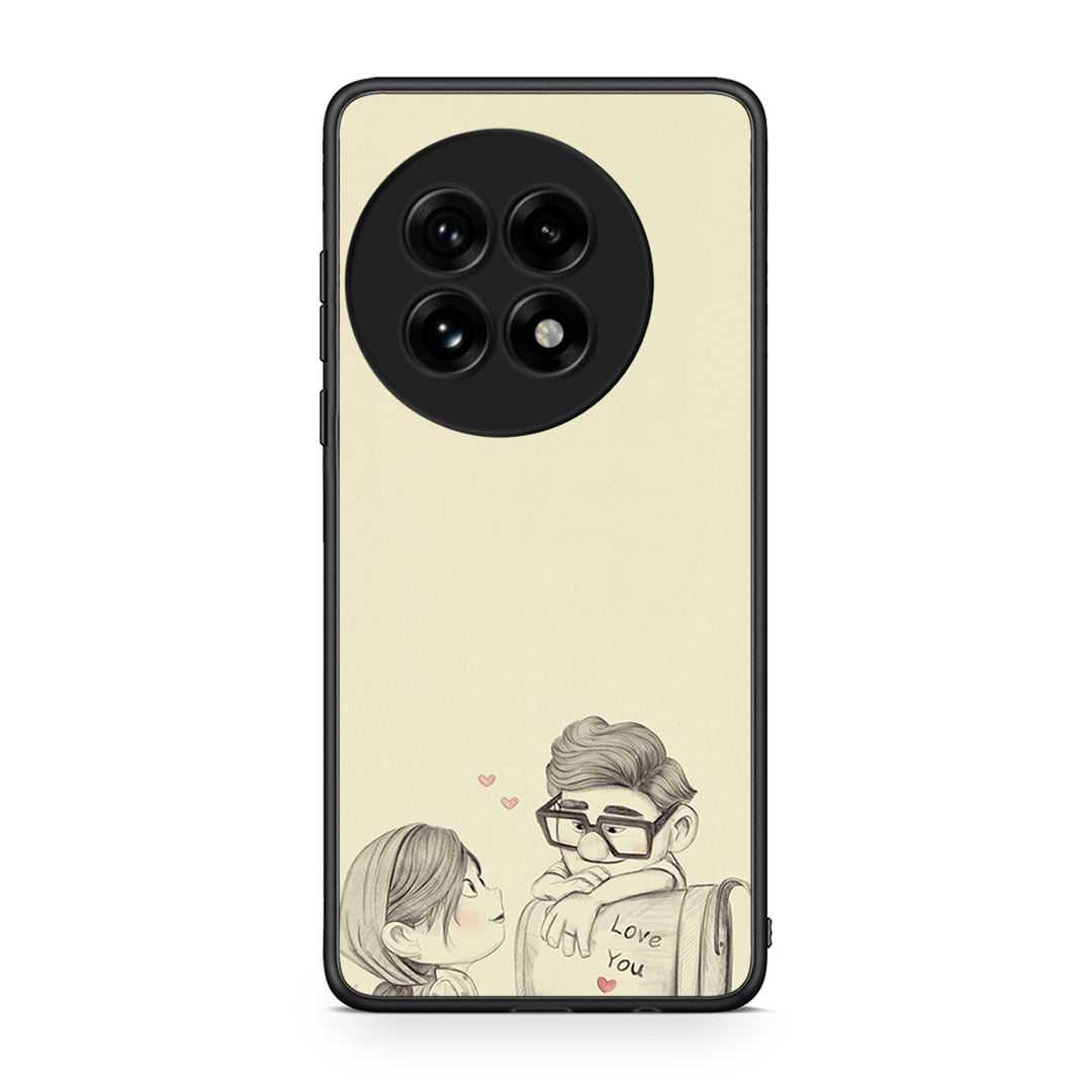 OnePlus 13 Carl And Ellie θήκη από τη Smartfits με σχέδιο στο πίσω μέρος και μαύρο περίβλημα | Smartphone case with colorful back and black bezels by Smartfits
