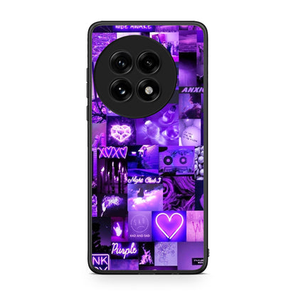 OnePlus 13 Collage Stay Wild Θήκη Αγίου Βαλεντίνου από τη Smartfits με σχέδιο στο πίσω μέρος και μαύρο περίβλημα | Smartphone case with colorful back and black bezels by Smartfits