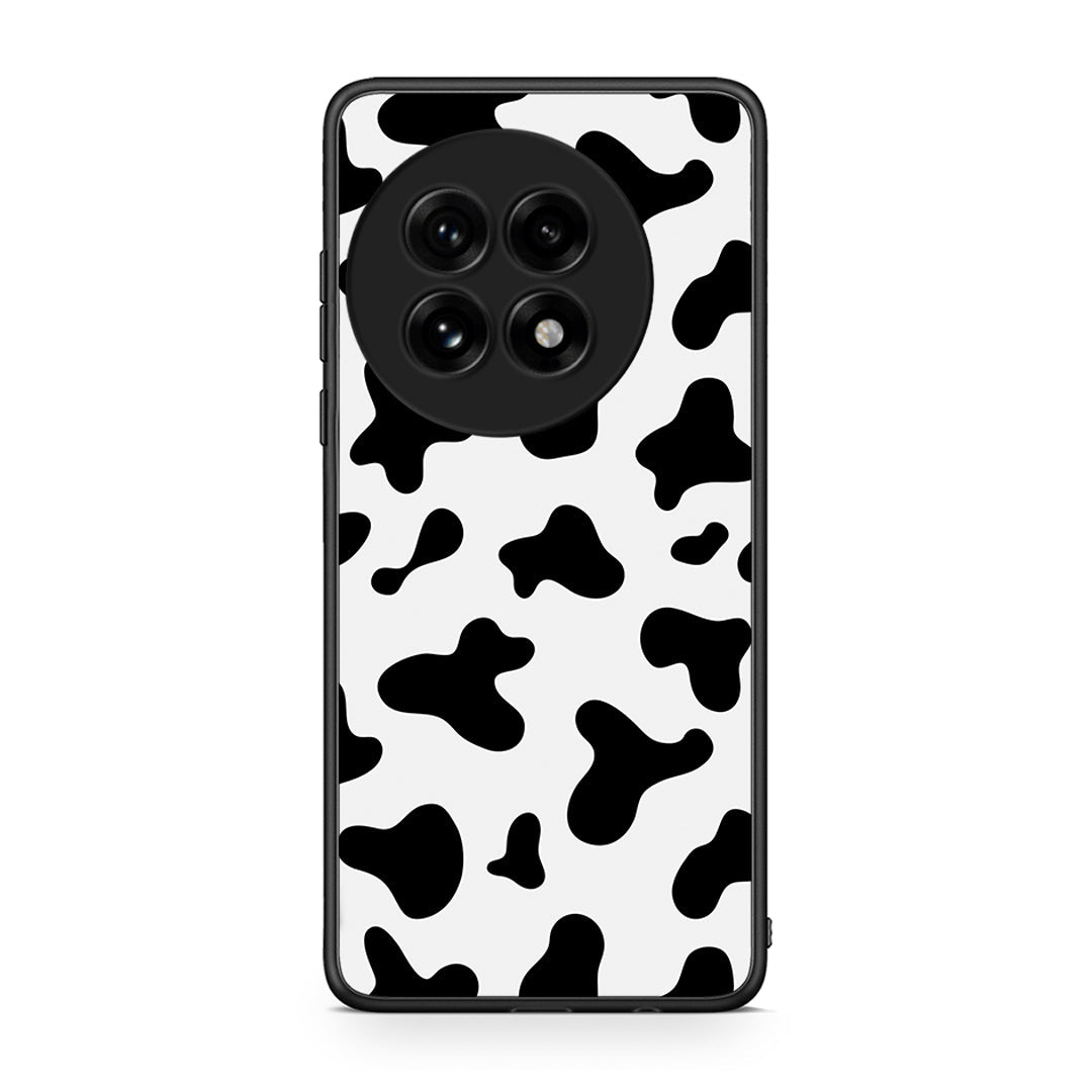 OnePlus 13 Cow Print θήκη από τη Smartfits με σχέδιο στο πίσω μέρος και μαύρο περίβλημα | Smartphone case with colorful back and black bezels by Smartfits