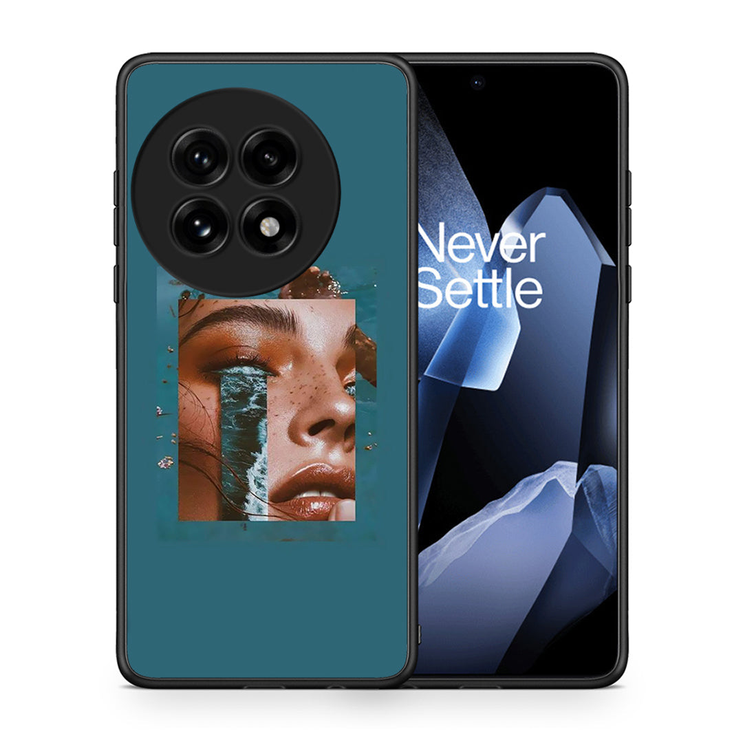 Θήκη OnePlus 13 Cry An Ocean από τη Smartfits με σχέδιο στο πίσω μέρος και μαύρο περίβλημα | OnePlus 13 Cry An Ocean case with colorful back and black bezels