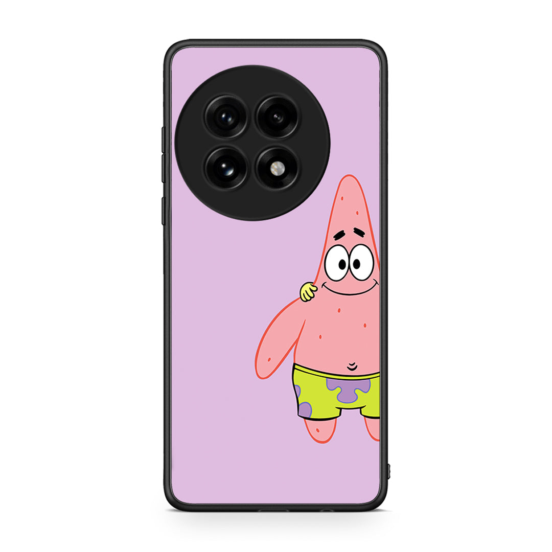 OnePlus 13 Friends Patrick θήκη από τη Smartfits με σχέδιο στο πίσω μέρος και μαύρο περίβλημα | Smartphone case with colorful back and black bezels by Smartfits