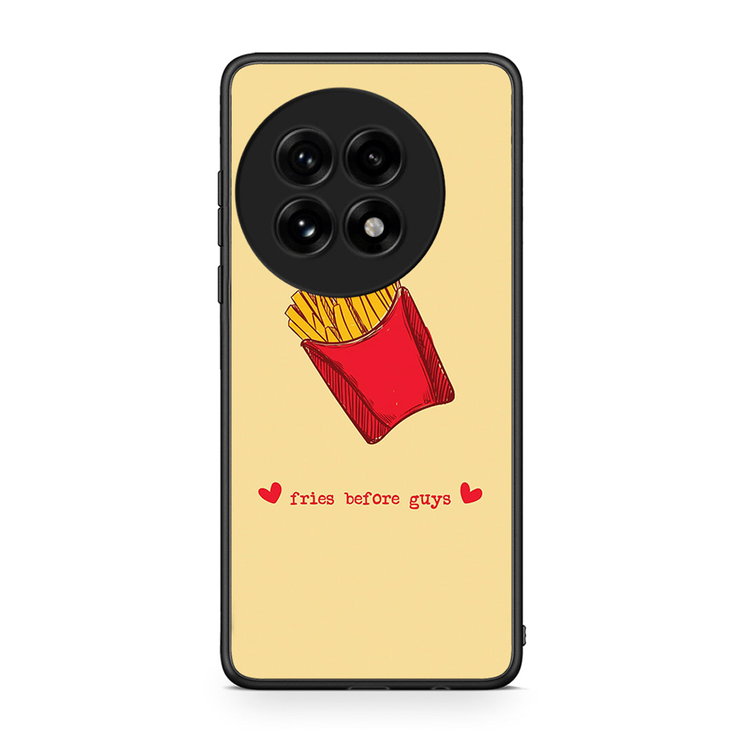 OnePlus 13 Fries Before Guys Θήκη Αγίου Βαλεντίνου από τη Smartfits με σχέδιο στο πίσω μέρος και μαύρο περίβλημα | Smartphone case with colorful back and black bezels by Smartfits