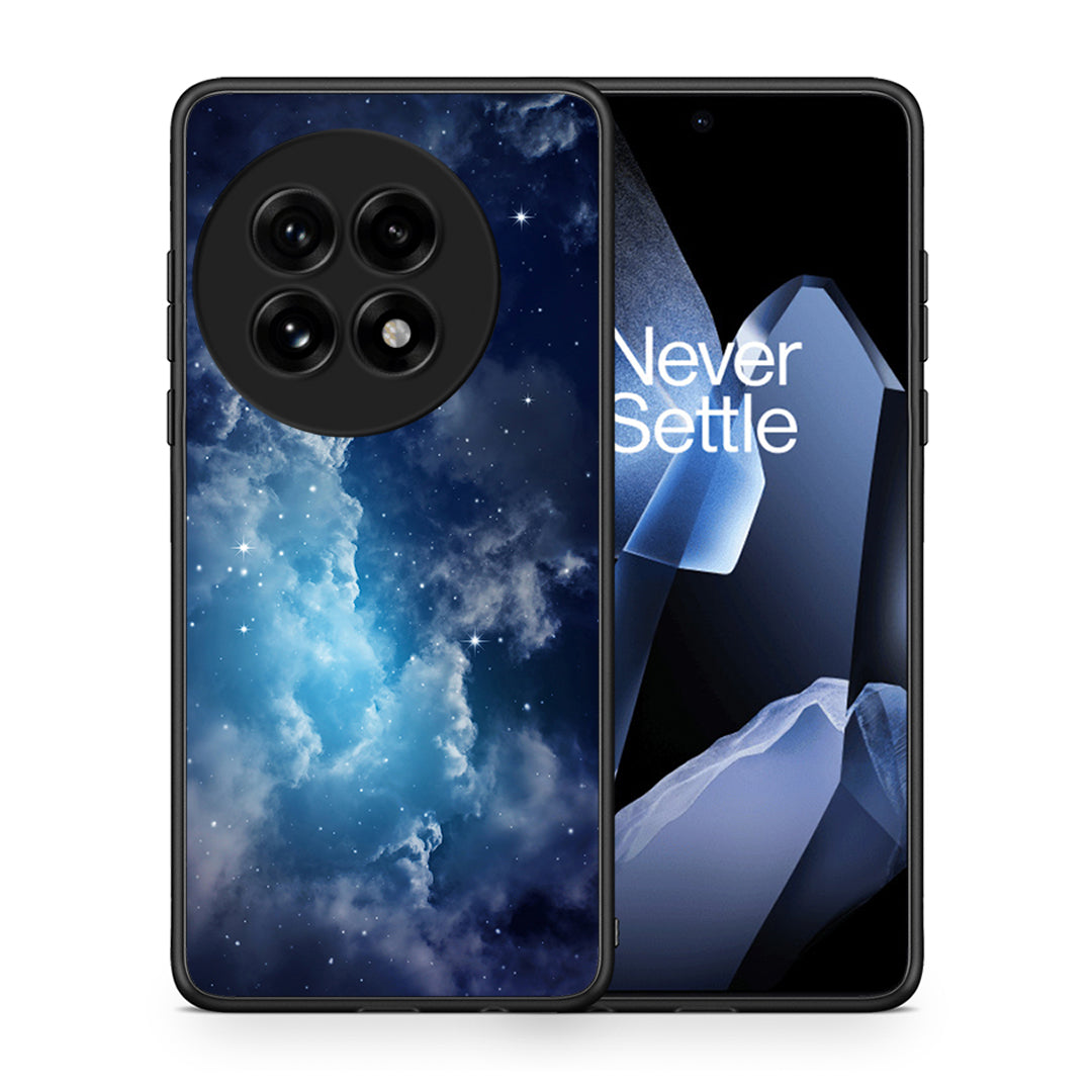 Θήκη OnePlus 13 Blue Sky Galaxy από τη Smartfits με σχέδιο στο πίσω μέρος και μαύρο περίβλημα | OnePlus 13 Blue Sky Galaxy case with colorful back and black bezels