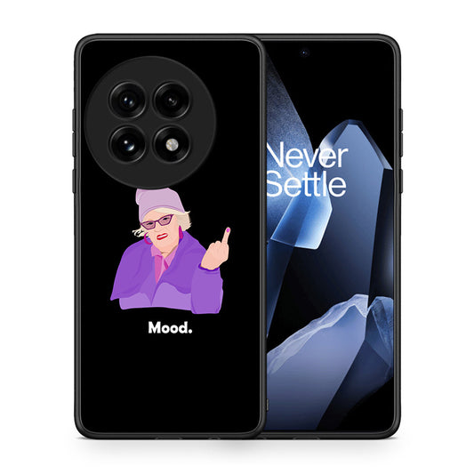 Θήκη OnePlus 13 Grandma Mood Black από τη Smartfits με σχέδιο στο πίσω μέρος και μαύρο περίβλημα | OnePlus 13 Grandma Mood Black case with colorful back and black bezels
