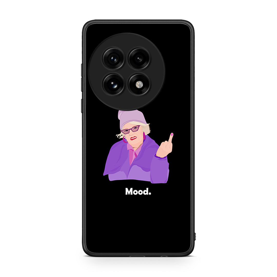 OnePlus 13 Grandma Mood Black θήκη από τη Smartfits με σχέδιο στο πίσω μέρος και μαύρο περίβλημα | Smartphone case with colorful back and black bezels by Smartfits
