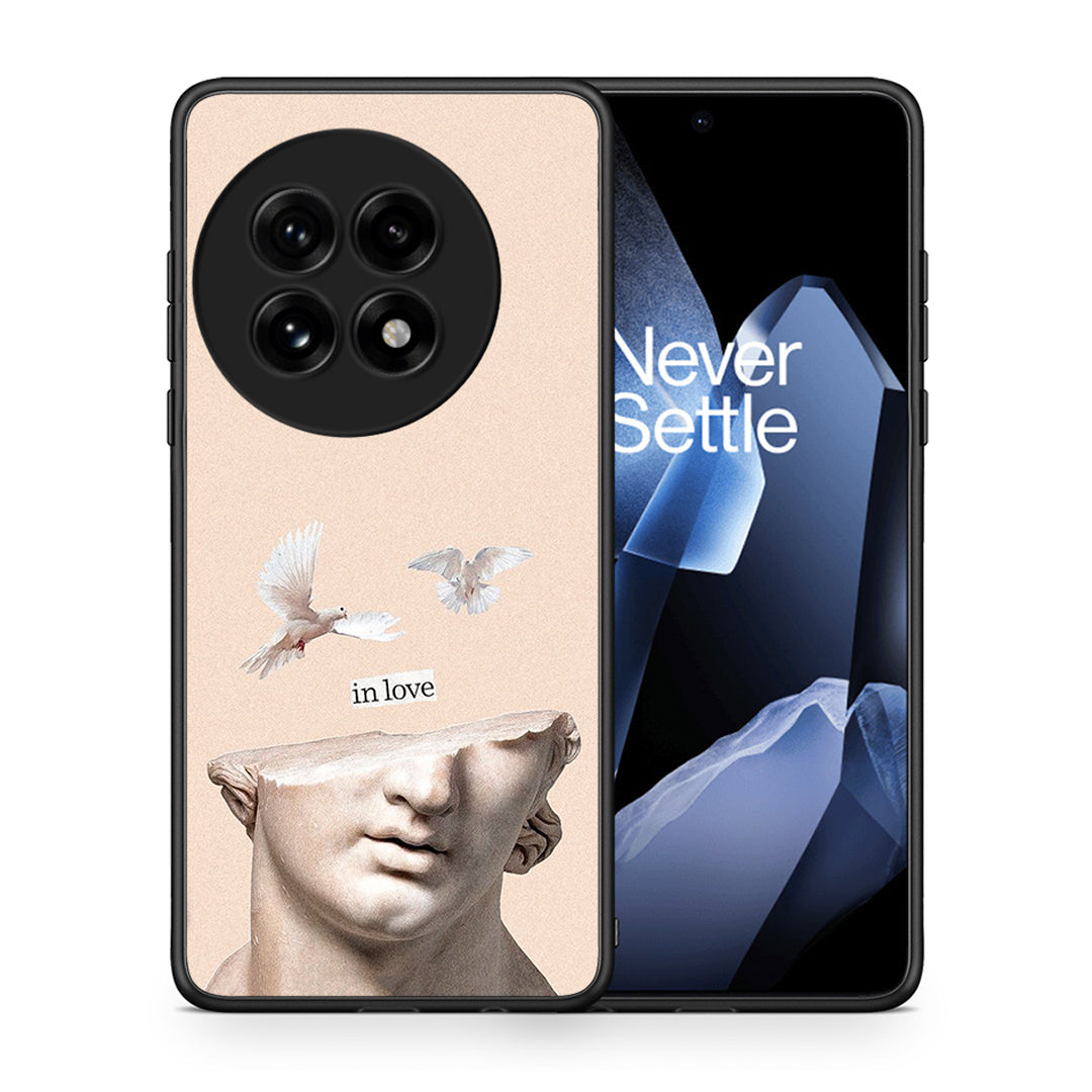 Θήκη OnePlus 13 In Love από τη Smartfits με σχέδιο στο πίσω μέρος και μαύρο περίβλημα | OnePlus 13 In Love case with colorful back and black bezels