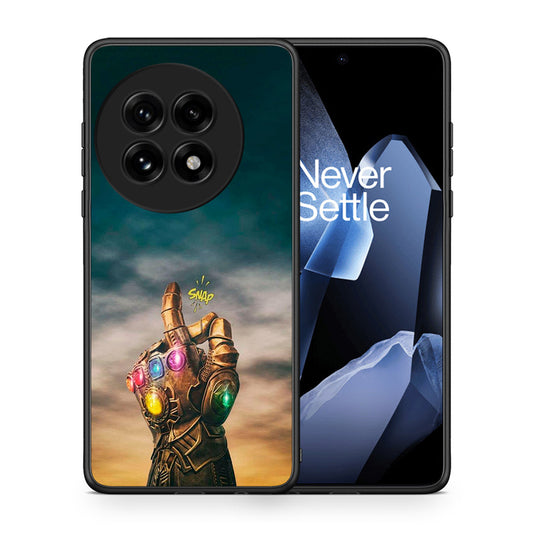Θήκη OnePlus 13 Infinity Snap από τη Smartfits με σχέδιο στο πίσω μέρος και μαύρο περίβλημα | OnePlus 13 Infinity Snap case with colorful back and black bezels
