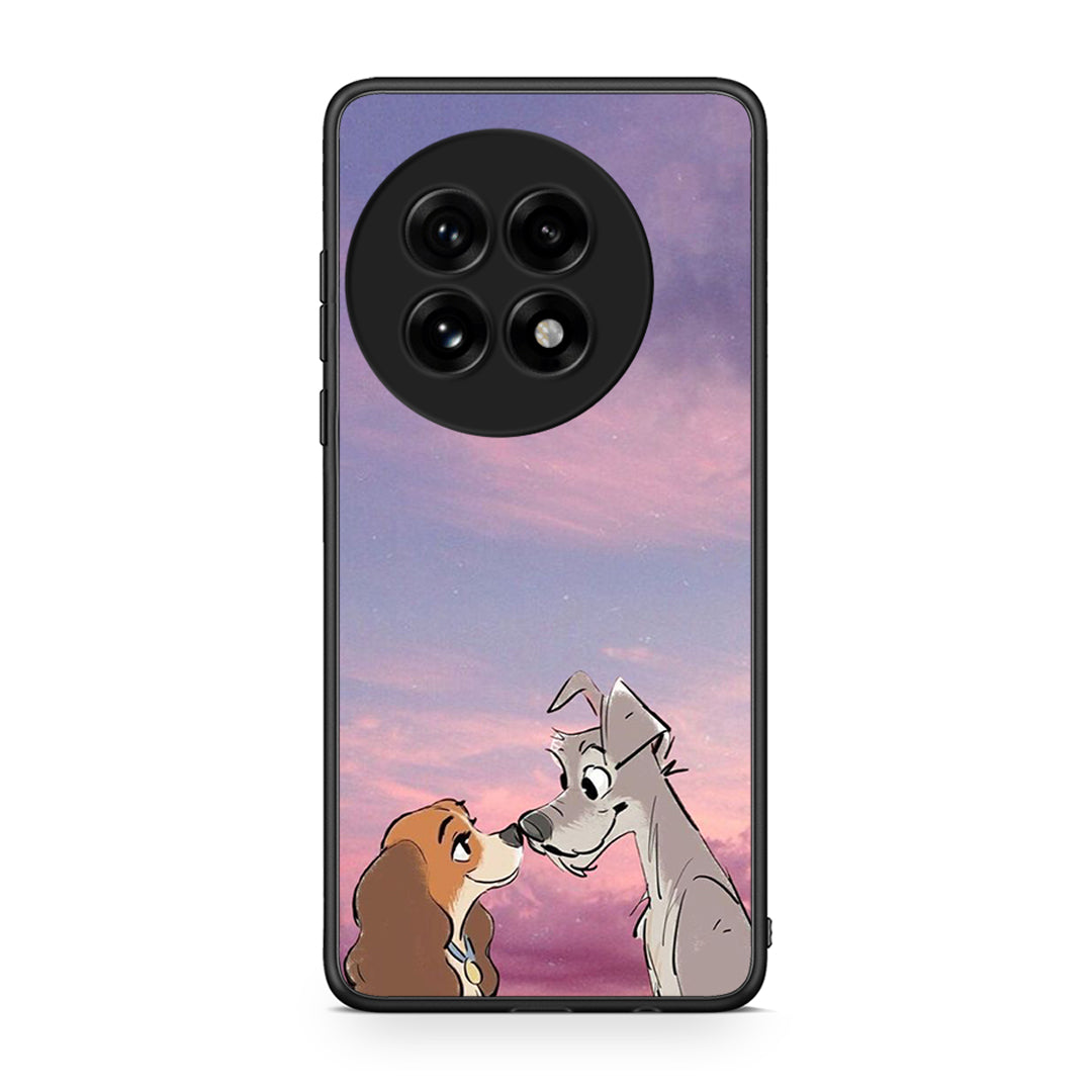 OnePlus 13 Lady And Tramp θήκη από τη Smartfits με σχέδιο στο πίσω μέρος και μαύρο περίβλημα | Smartphone case with colorful back and black bezels by Smartfits