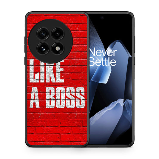 Θήκη OnePlus 13 Like A Boss από τη Smartfits με σχέδιο στο πίσω μέρος και μαύρο περίβλημα | OnePlus 13 Like A Boss case with colorful back and black bezels