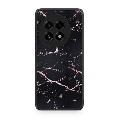 4 - OnePlus 13 Black Rosegold Marble case, cover, bumper