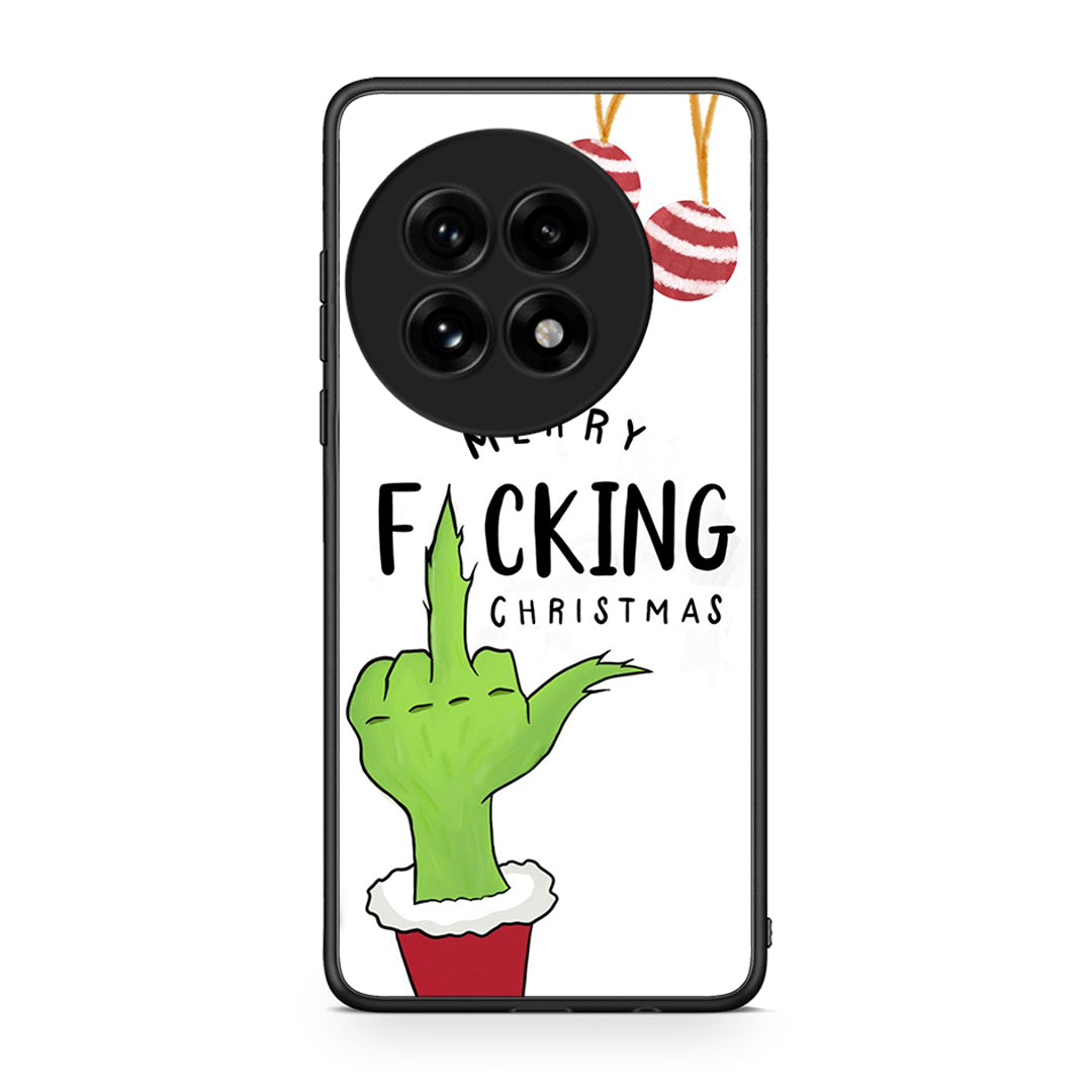 OnePlus 13 Merry F Xmas θήκη από τη Smartfits με σχέδιο στο πίσω μέρος και μαύρο περίβλημα | Smartphone case with colorful back and black bezels by Smartfits