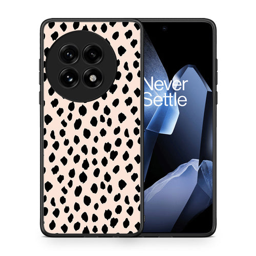 Θήκη OnePlus 13 New Polka Dots από τη Smartfits με σχέδιο στο πίσω μέρος και μαύρο περίβλημα | OnePlus 13 New Polka Dots case with colorful back and black bezels