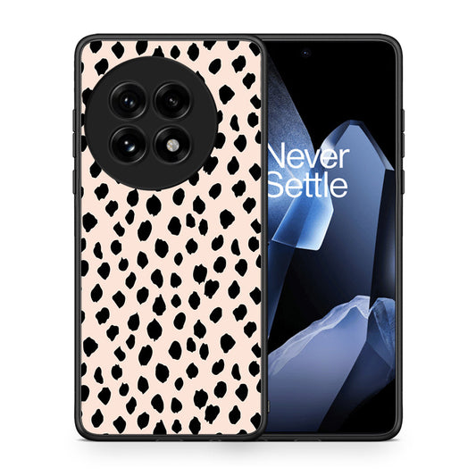 Θήκη OnePlus 13 New Polka Dots από τη Smartfits με σχέδιο στο πίσω μέρος και μαύρο περίβλημα | OnePlus 13 New Polka Dots case with colorful back and black bezels