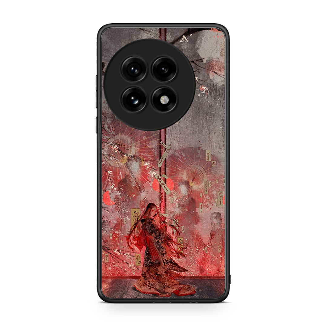 OnePlus 13 Nezuko Kamado θήκη από τη Smartfits με σχέδιο στο πίσω μέρος και μαύρο περίβλημα | Smartphone case with colorful back and black bezels by Smartfits