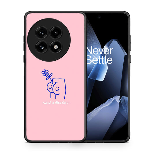 Θήκη OnePlus 13 Nice Day από τη Smartfits με σχέδιο στο πίσω μέρος και μαύρο περίβλημα | OnePlus 13 Nice Day case with colorful back and black bezels