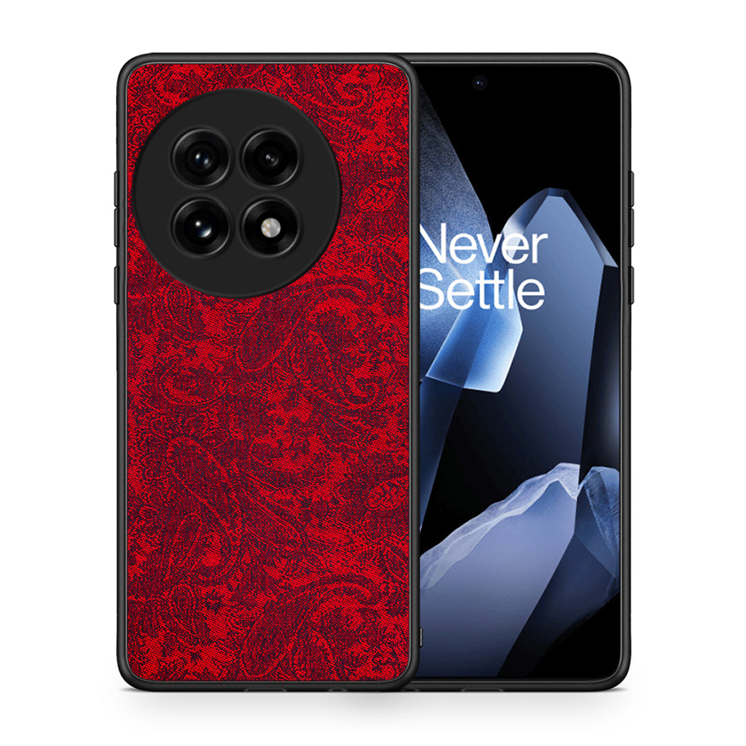 Θήκη OnePlus 13 Paisley Cashmere από τη Smartfits με σχέδιο στο πίσω μέρος και μαύρο περίβλημα | OnePlus 13 Paisley Cashmere case with colorful back and black bezels