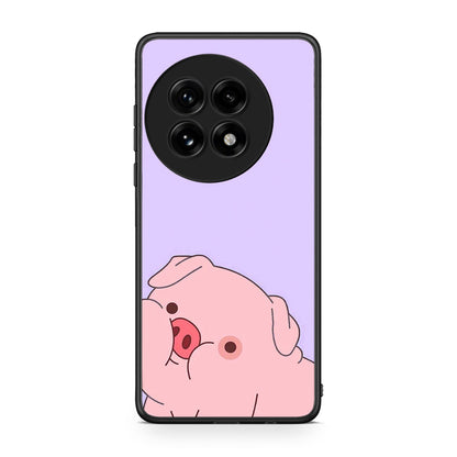 OnePlus 13 Pig Love 2 Θήκη Αγίου Βαλεντίνου από τη Smartfits με σχέδιο στο πίσω μέρος και μαύρο περίβλημα | Smartphone case with colorful back and black bezels by Smartfits