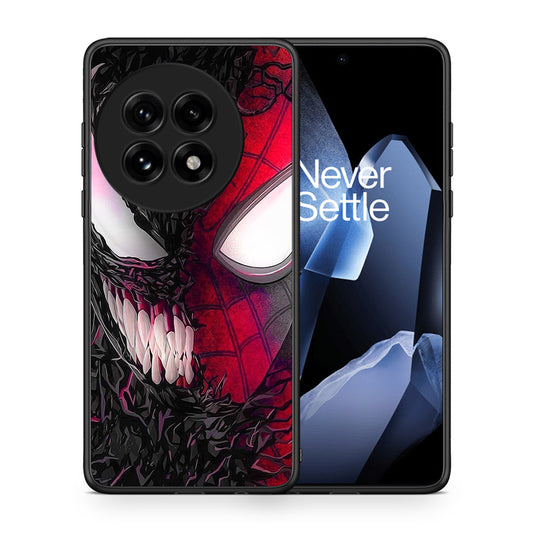Θήκη OnePlus 13 SpiderVenom PopArt από τη Smartfits με σχέδιο στο πίσω μέρος και μαύρο περίβλημα | OnePlus 13 SpiderVenom PopArt case with colorful back and black bezels