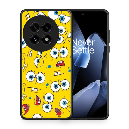 Θήκη OnePlus 13 Sponge PopArt από τη Smartfits με σχέδιο στο πίσω μέρος και μαύρο περίβλημα | OnePlus 13 Sponge PopArt case with colorful back and black bezels