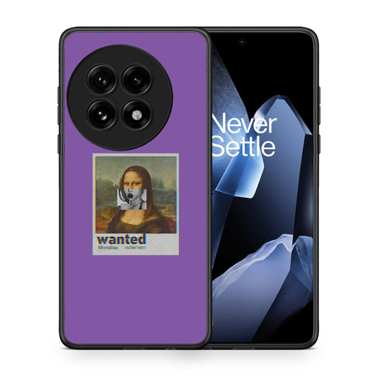 Θήκη OnePlus 13 Monalisa Popart από τη Smartfits με σχέδιο στο πίσω μέρος και μαύρο περίβλημα | OnePlus 13 Monalisa Popart case with colorful back and black bezels