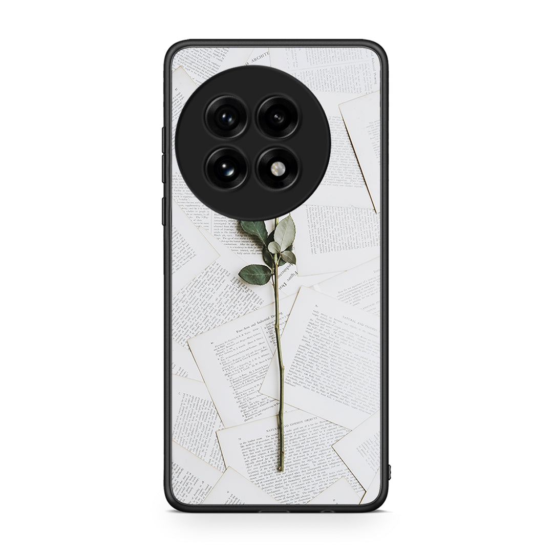 OnePlus 13 Red Rose θήκη από τη Smartfits με σχέδιο στο πίσω μέρος και μαύρο περίβλημα | Smartphone case with colorful back and black bezels by Smartfits