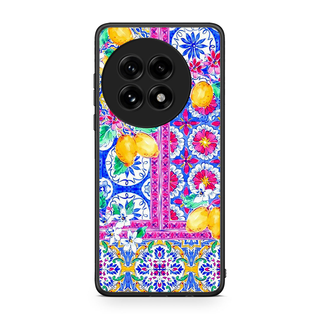 OnePlus 13 Retro Spring θήκη από τη Smartfits με σχέδιο στο πίσω μέρος και μαύρο περίβλημα | Smartphone case with colorful back and black bezels by Smartfits