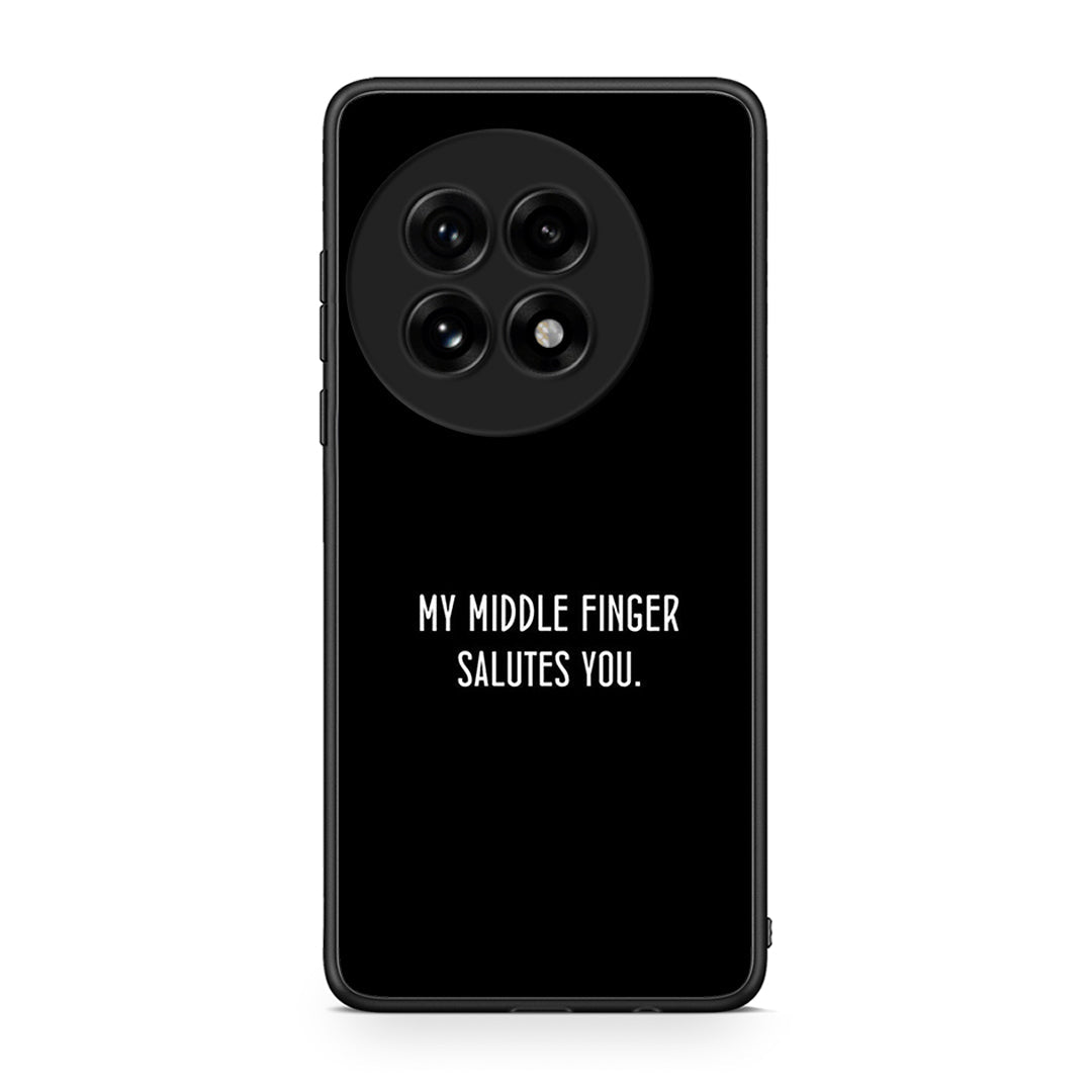 OnePlus 13 Salute θήκη από τη Smartfits με σχέδιο στο πίσω μέρος και μαύρο περίβλημα | Smartphone case with colorful back and black bezels by Smartfits