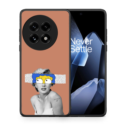 Θήκη OnePlus 13 Sim Merilyn από τη Smartfits με σχέδιο στο πίσω μέρος και μαύρο περίβλημα | OnePlus 13 Sim Merilyn case with colorful back and black bezels