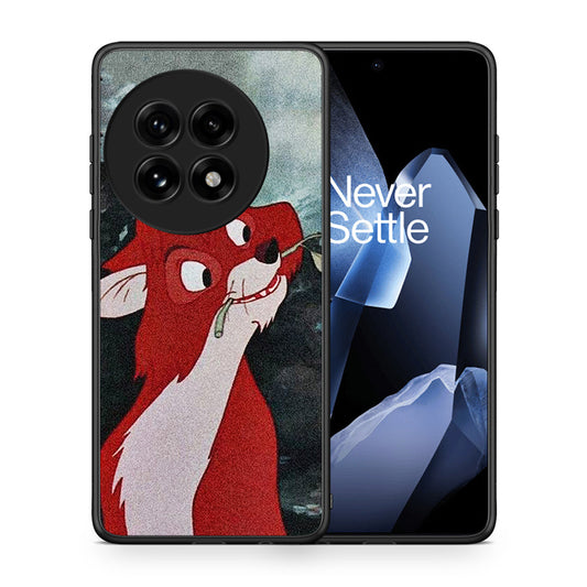 Θήκη OnePlus 13 Tod And Vixey Love 1 από τη Smartfits με σχέδιο στο πίσω μέρος και μαύρο περίβλημα | OnePlus 13 Tod And Vixey Love 1 case with colorful back and black bezels