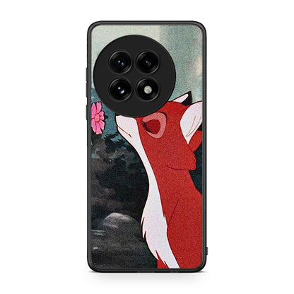 OnePlus 13 Tod And Vixey Love 2 θήκη από τη Smartfits με σχέδιο στο πίσω μέρος και μαύρο περίβλημα | Smartphone case with colorful back and black bezels by Smartfits