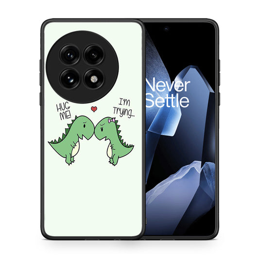 Θήκη OnePlus 13 Rex Valentine από τη Smartfits με σχέδιο στο πίσω μέρος και μαύρο περίβλημα | OnePlus 13 Rex Valentine case with colorful back and black bezels