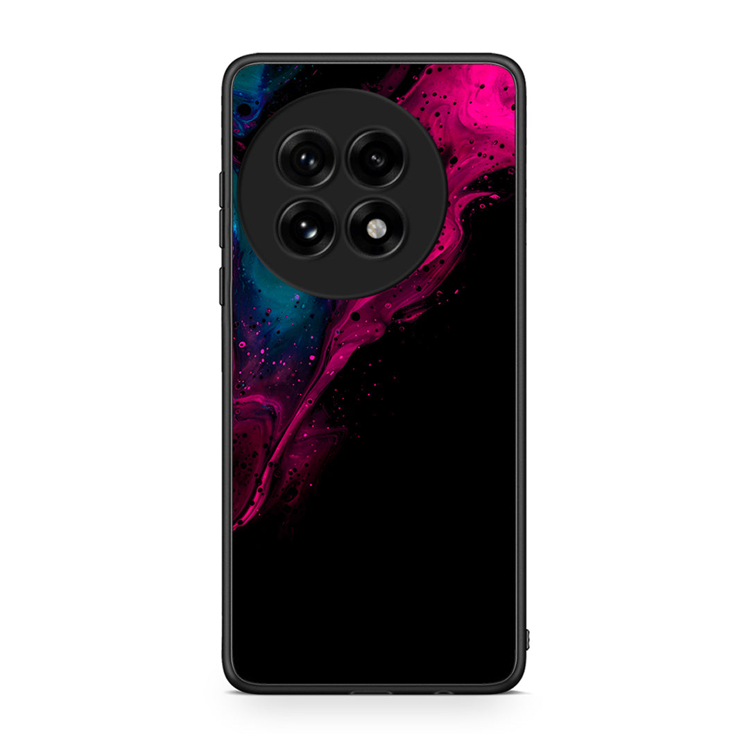 4 - OnePlus 13 Pink Black Watercolor case, cover, bumper