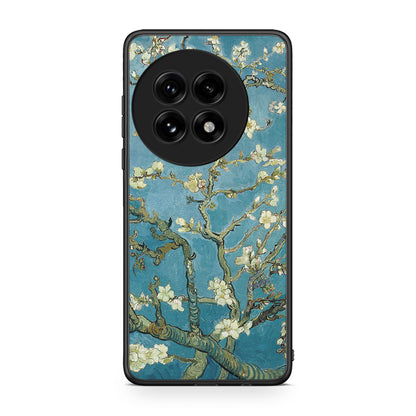 OnePlus 13 White Blossoms θήκη από τη Smartfits με σχέδιο στο πίσω μέρος και μαύρο περίβλημα | Smartphone case with colorful back and black bezels by Smartfits