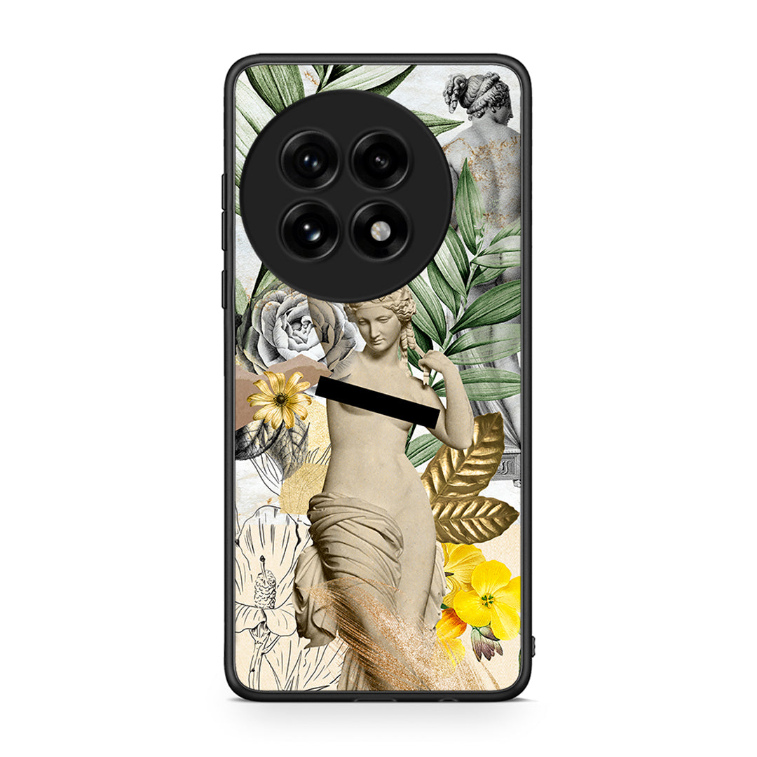 OnePlus 13 Woman Statue θήκη από τη Smartfits με σχέδιο στο πίσω μέρος και μαύρο περίβλημα | Smartphone case with colorful back and black bezels by Smartfits