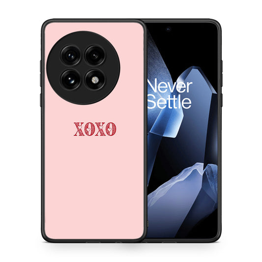 Θήκη OnePlus 13 XOXO Love από τη Smartfits με σχέδιο στο πίσω μέρος και μαύρο περίβλημα | OnePlus 13 XOXO Love case with colorful back and black bezels