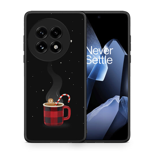 Θήκη OnePlus 13 Xmas Bathing από τη Smartfits με σχέδιο στο πίσω μέρος και μαύρο περίβλημα | OnePlus 13 Xmas Bathing case with colorful back and black bezels