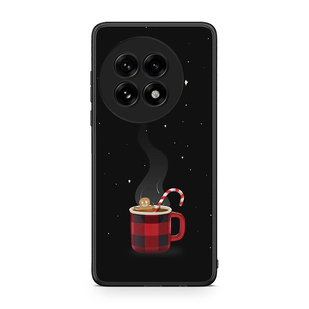 OnePlus 13 Xmas Bathing θήκη από τη Smartfits με σχέδιο στο πίσω μέρος και μαύρο περίβλημα | Smartphone case with colorful back and black bezels by Smartfits