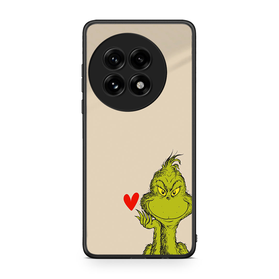 OnePlus 13 Xmas Grinch θήκη από τη Smartfits με σχέδιο στο πίσω μέρος και μαύρο περίβλημα | Smartphone case with colorful back and black bezels by Smartfits