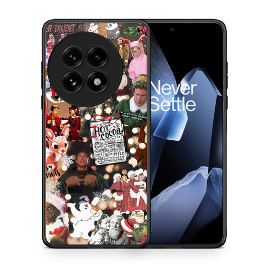 Θήκη OnePlus 13 Xmas Movies από τη Smartfits με σχέδιο στο πίσω μέρος και μαύρο περίβλημα | OnePlus 13 Xmas Movies case with colorful back and black bezels