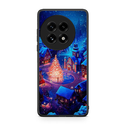 OnePlus 13 Xmas Village θήκη από τη Smartfits με σχέδιο στο πίσω μέρος και μαύρο περίβλημα | Smartphone case with colorful back and black bezels by Smartfits