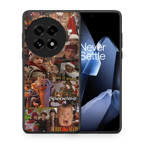 Θήκη OnePlus 13 Xmas Wishes από τη Smartfits με σχέδιο στο πίσω μέρος και μαύρο περίβλημα | OnePlus 13 Xmas Wishes case with colorful back and black bezels