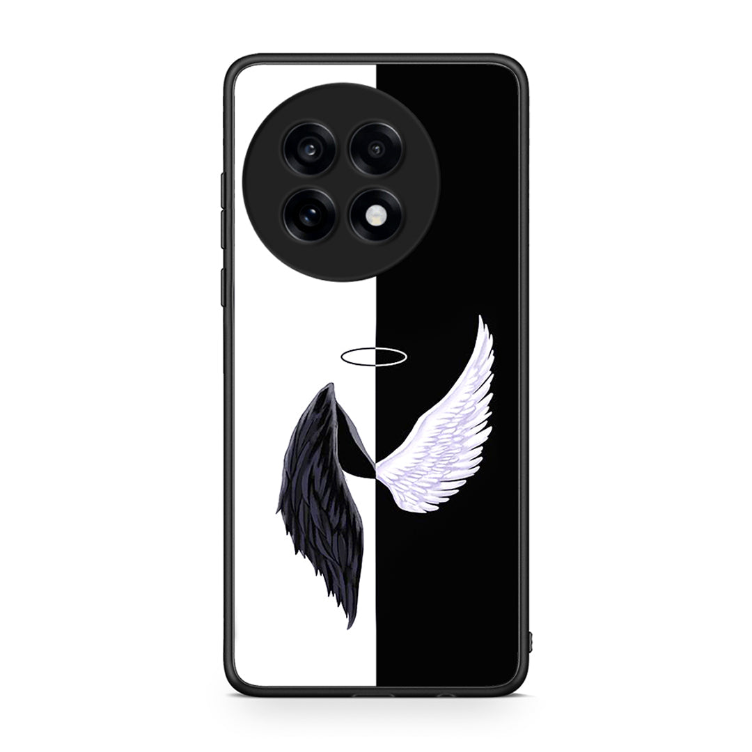 OnePlus 13R Angels Demons θήκη από τη Smartfits με σχέδιο στο πίσω μέρος και μαύρο περίβλημα | Smartphone case with colorful back and black bezels by Smartfits