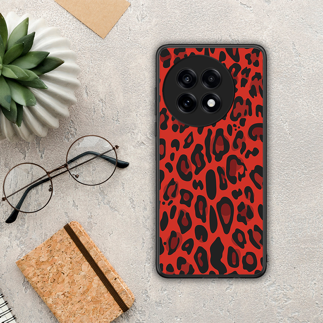 Animal Red Leopard - OnePlus 13R θήκη