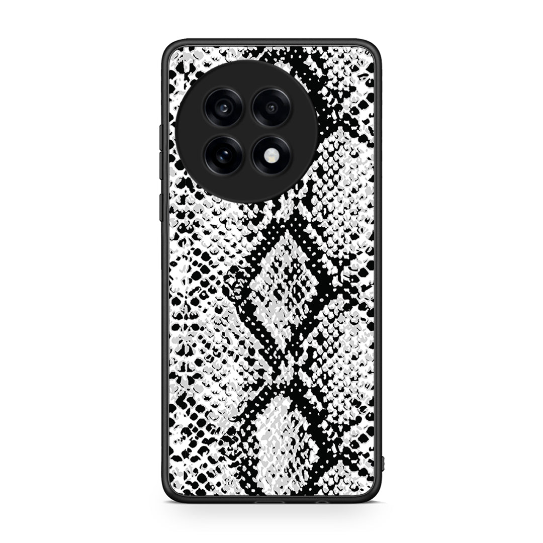 24 - OnePlus 13R White Snake Animal case, cover, bumper