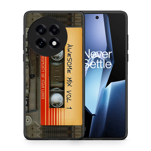 Θήκη OnePlus 13R Awesome Mix από τη Smartfits με σχέδιο στο πίσω μέρος και μαύρο περίβλημα | OnePlus 13R Awesome Mix case with colorful back and black bezels