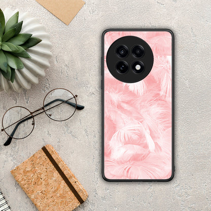 Boho Pink Feather - OnePlus 13R θήκη