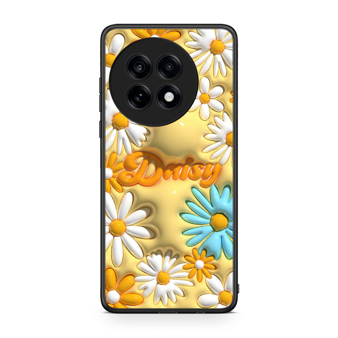OnePlus 13R Bubble Daisies θήκη από τη Smartfits με σχέδιο στο πίσω μέρος και μαύρο περίβλημα | Smartphone case with colorful back and black bezels by Smartfits