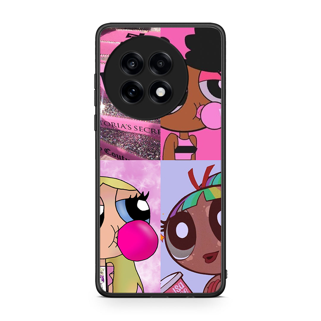 OnePlus 13R Bubble Girls Θήκη Αγίου Βαλεντίνου από τη Smartfits με σχέδιο στο πίσω μέρος και μαύρο περίβλημα | Smartphone case with colorful back and black bezels by Smartfits