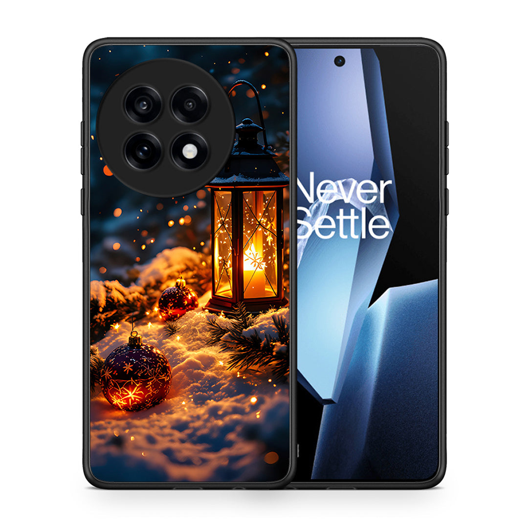 Θήκη OnePlus 13R Christmas Ornaments από τη Smartfits με σχέδιο στο πίσω μέρος και μαύρο περίβλημα | OnePlus 13R Christmas Ornaments case with colorful back and black bezels