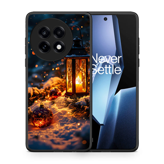 Θήκη OnePlus 13R Christmas Ornaments από τη Smartfits με σχέδιο στο πίσω μέρος και μαύρο περίβλημα | OnePlus 13R Christmas Ornaments case with colorful back and black bezels